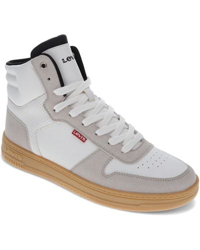 Levi's Drive Hi 2 High Top Sneakers - White
