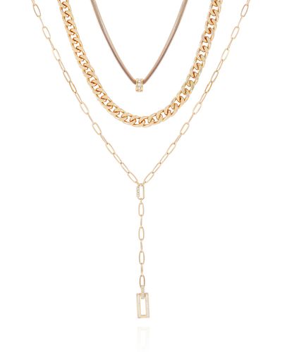 Guess Layered Necklace - Multicolor