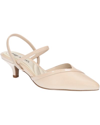 Easy Street Uunna Slingback Pump - Natural