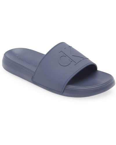 Calvin Klein Wiston Slide Sandal - Blue