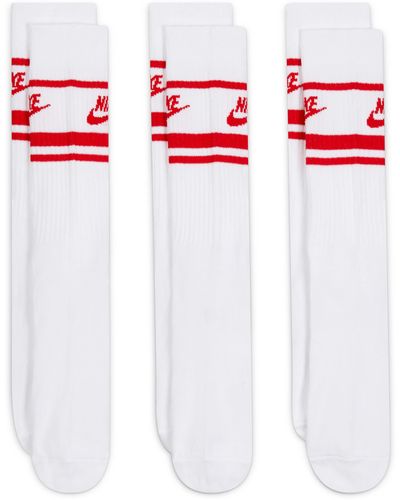 Nike 3-pack Dri-fit Everyday Essentials Crew Socks - White