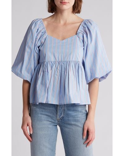 Vici Collection America's Sweetheart Top - Blue
