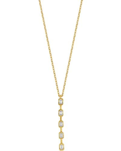 Bony Levy 18k Gold Vadra Diamond Link Drop Necklace - Multicolor