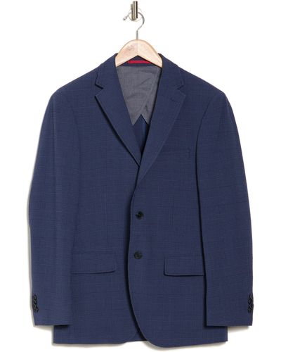 Lucky Brand Glen Plaid Sport Coat - Blue