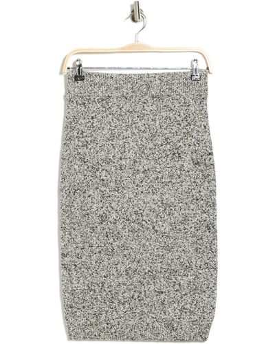 Donna Karan Sweater Skirt - Gray