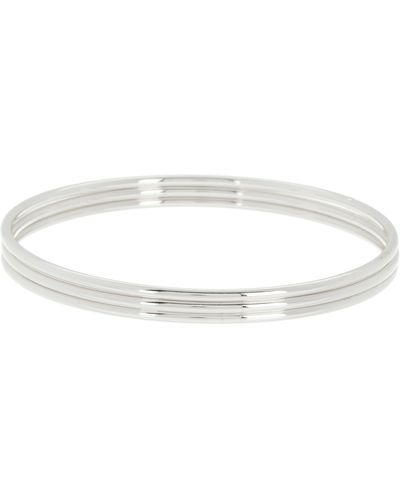 Nordstrom Set Of 3 Everyday Bangle Bracelets - White