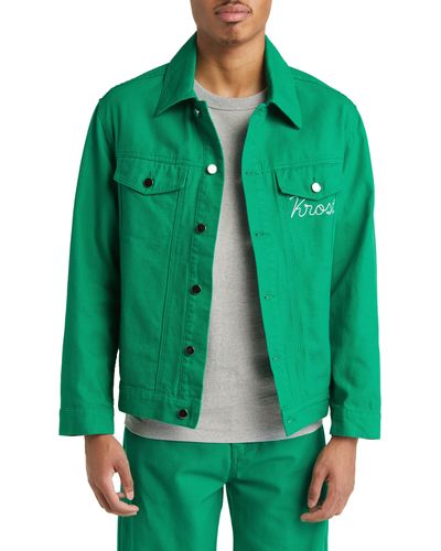 KROST Cotton Canvas Work Jacket - Green