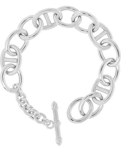 Judith Ripka Marine Link Bracelet - White