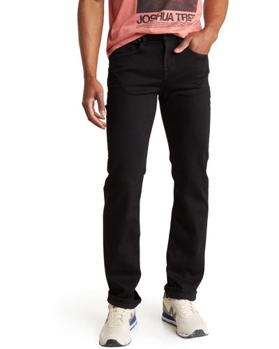 7 For All Mankind Austyn Relaxed Straight Leg Jeans - Black