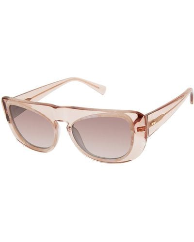 Ted Baker 54mm Gradient Cat Eye Sunglasses - Pink