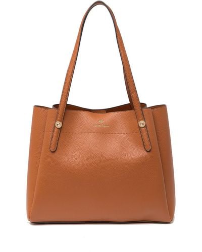 Nanette Lepore Asahi Triple Section Shoulder Bag - Brown