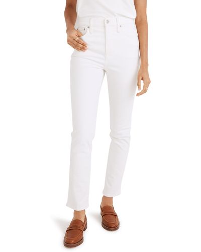 Madewell The High-rise Perfect Vintage Jean - White