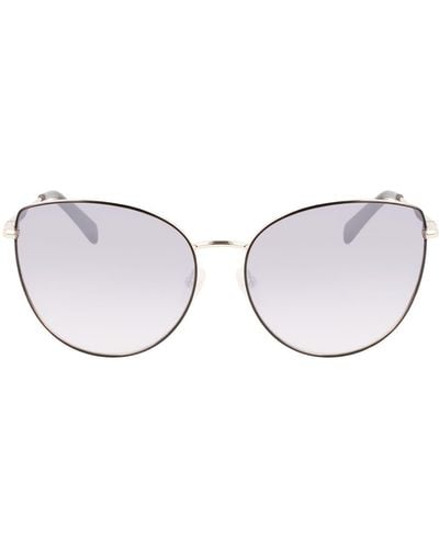 Longchamp Roseau 60mm Cat Eye Sunglasses - Multicolor