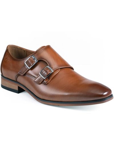 Tommy Hilfiger Summy Double Monk Strap Shoe - Brown