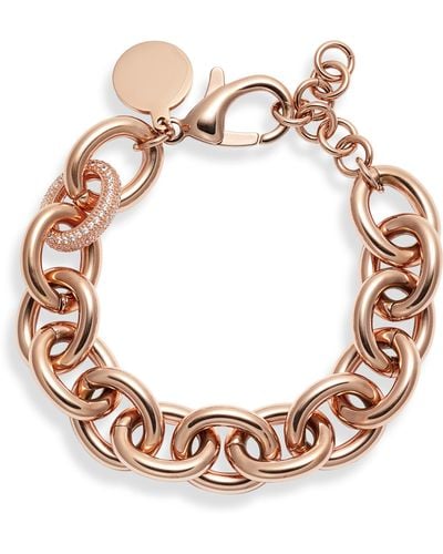 THE KNOTTY ONES Chunky Chain Bracelet - Pink