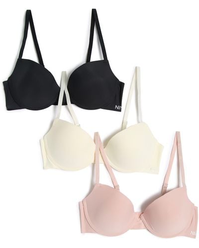Buy DKNY Black Logo Wire Free Push Up Bra from Next Luxembourg