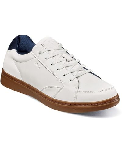 Nunn Bush Aspire Moc Toe Sneaker - White
