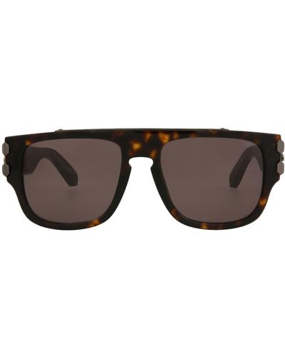 Philipp Plein 55mm Square Sunglasses - Multicolor