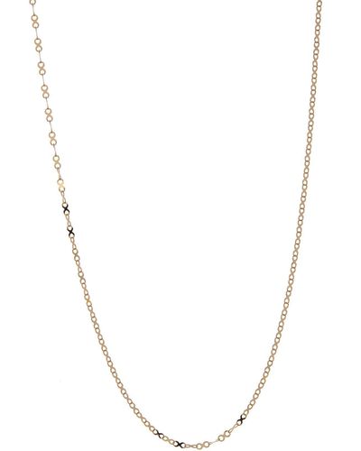 CANDELA JEWELRY X-chain Necklace - Metallic
