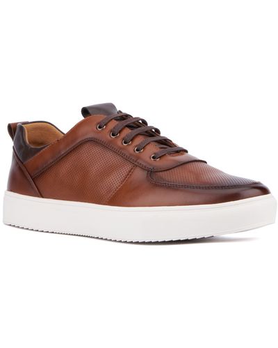 Xray Jeans Andra Faux Leather Sneaker - Brown