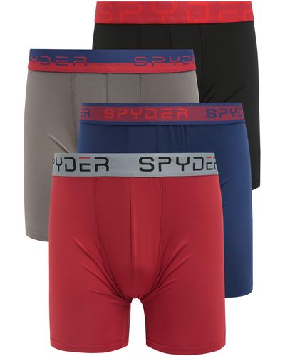Spyder 4-pack Boxer Briefs - Red