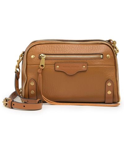 Rebecca Minkoff Leather Crossbody Bag - Brown