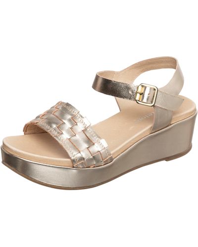 Antelope Harlow Wedge Sandal - Natural