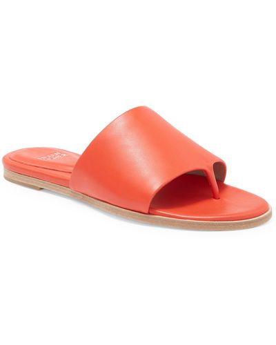 Eileen Fisher Edge Slide Sandal - Red