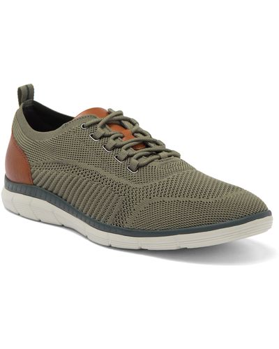 Johnston & Murphy Parsons Knit U-throat Sneaker - Green