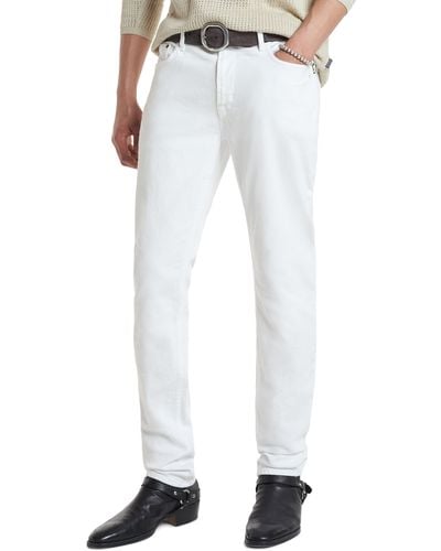 John Varvatos J702 Deacon Slim Fit Jeans - White