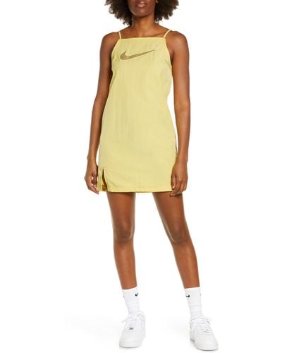 Nike Sportswear Swoosh Camisole Dress - Yellow