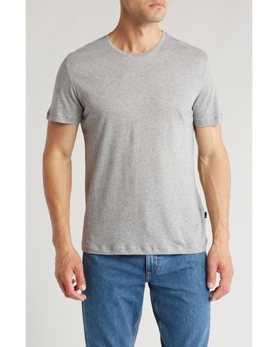 7 For All Mankind Cotton & Cashmere T-shirt - Gray