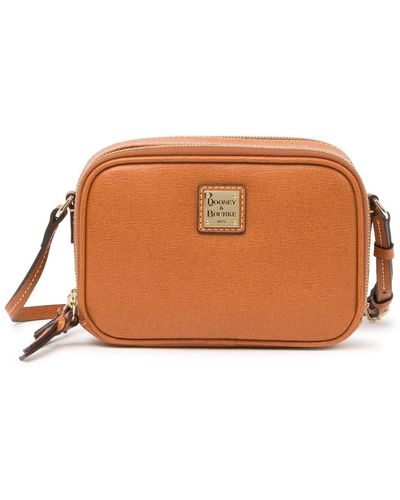 Dooney & Bourke Sawyer Leather Crossbody Bag - Brown