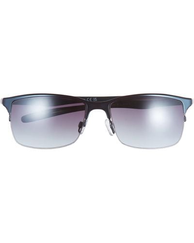 Vince Camuto 62mm Retro Half Rim Sunglasses - Blue