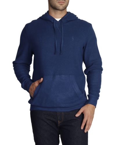 Tailorbyrd Cozy Hooded Sweater - Blue