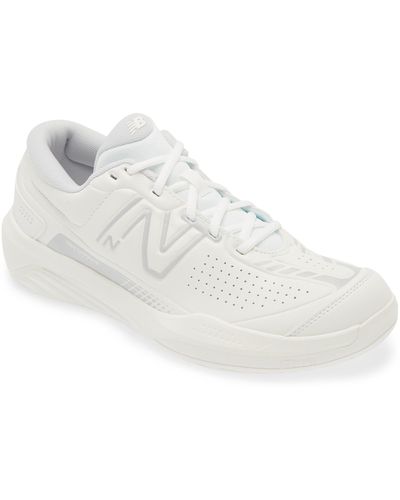 New Balance 696 V3 Athletic Sneaker - White