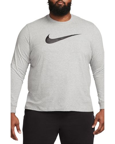 Nike Sportswear Long Sleeve T-shirt - Gray