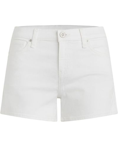 Hudson Jeans Gracie Denim Shorts - White