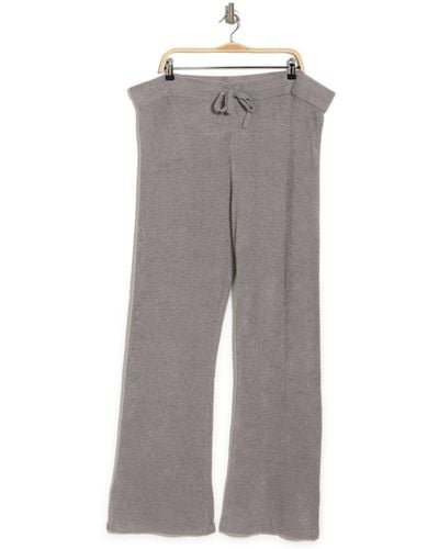 Barefoot Dreams Cozychic Lite® Sweatpants In Pewter At Nordstrom Rack - Gray