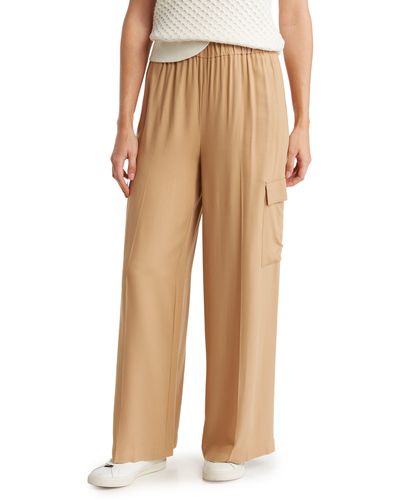 Melrose and Market Pull-on Cargo Pants - Natural