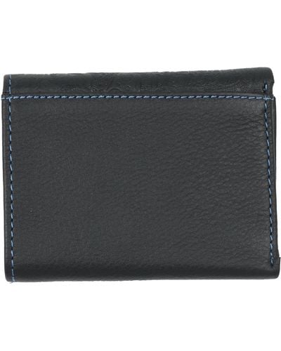 Robert Graham Dakota Trifold Leather Wallet - Black