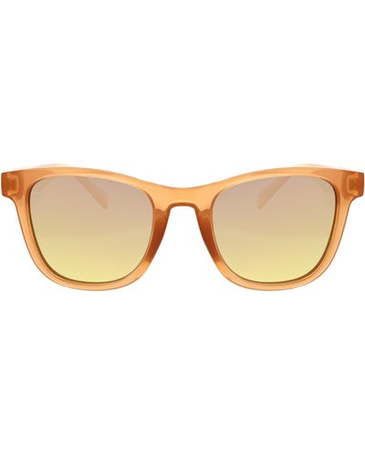 Hurley 51mm Square Polarized Sunglasses - Natural
