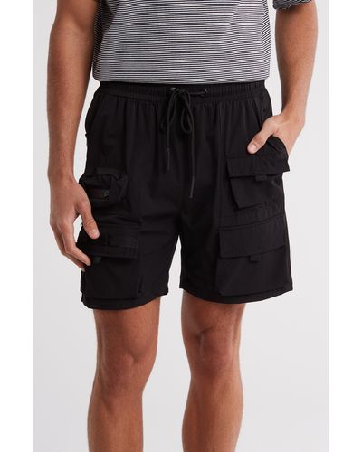 American Stitch Nylon Tactical Shorts - Black