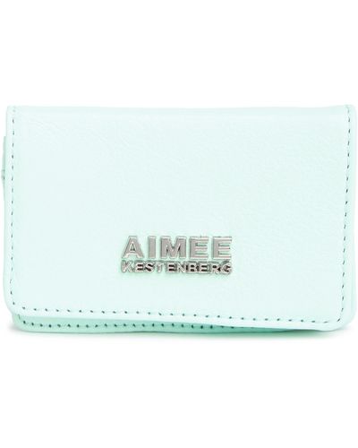 Aimee Kestenberg Sammy Bifold Card Wallet In Mint At Nordstrom Rack - Multicolor