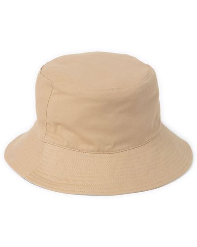 Vince Camuto Reversible Bucket Hat - Natural