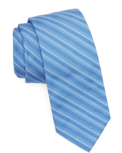 Calvin Klein Peyton Stripe Tie - Blue