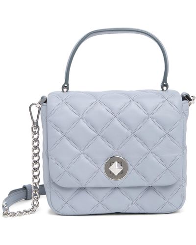 Kate Spade Natalia Quilted Square Crossbody Bag - Blue