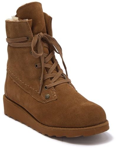 Bearpaw tie hotsell up boots