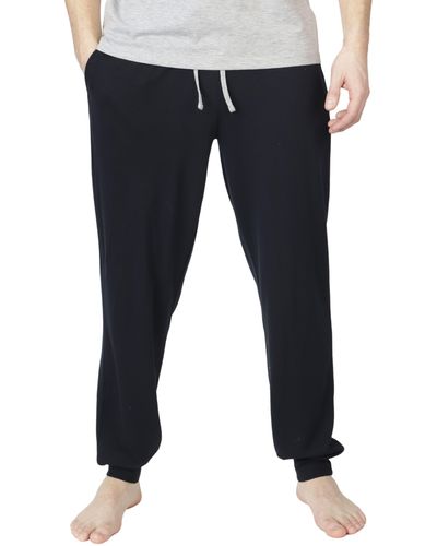 Tailorbyrd Soft French Terry Sweatpants - Blue