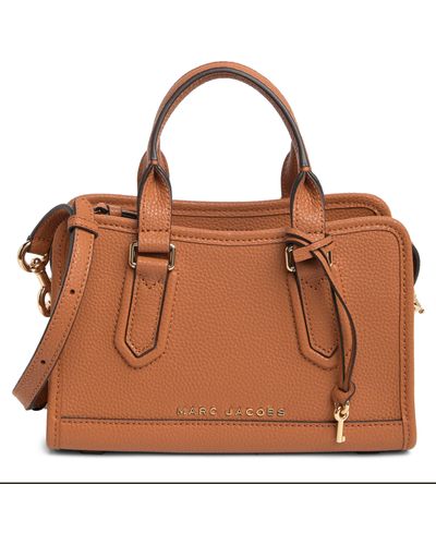 Marc Jacobs Small Convertible Satchel Bag - Brown